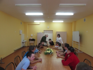 23 сентября детский дом-интернат «Родник» посетила Ассоциация приемных семей и  опекунов Ульяновской области с группой волонтеров.